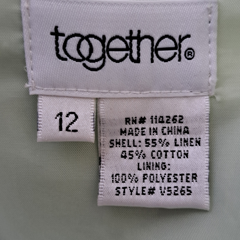 Together cotton jacket size 12 - Picture 3 of 10